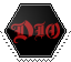 Dio hexagonal stamp