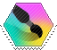 krita hexagonal stamp