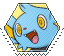 shinx hexagonal stamp